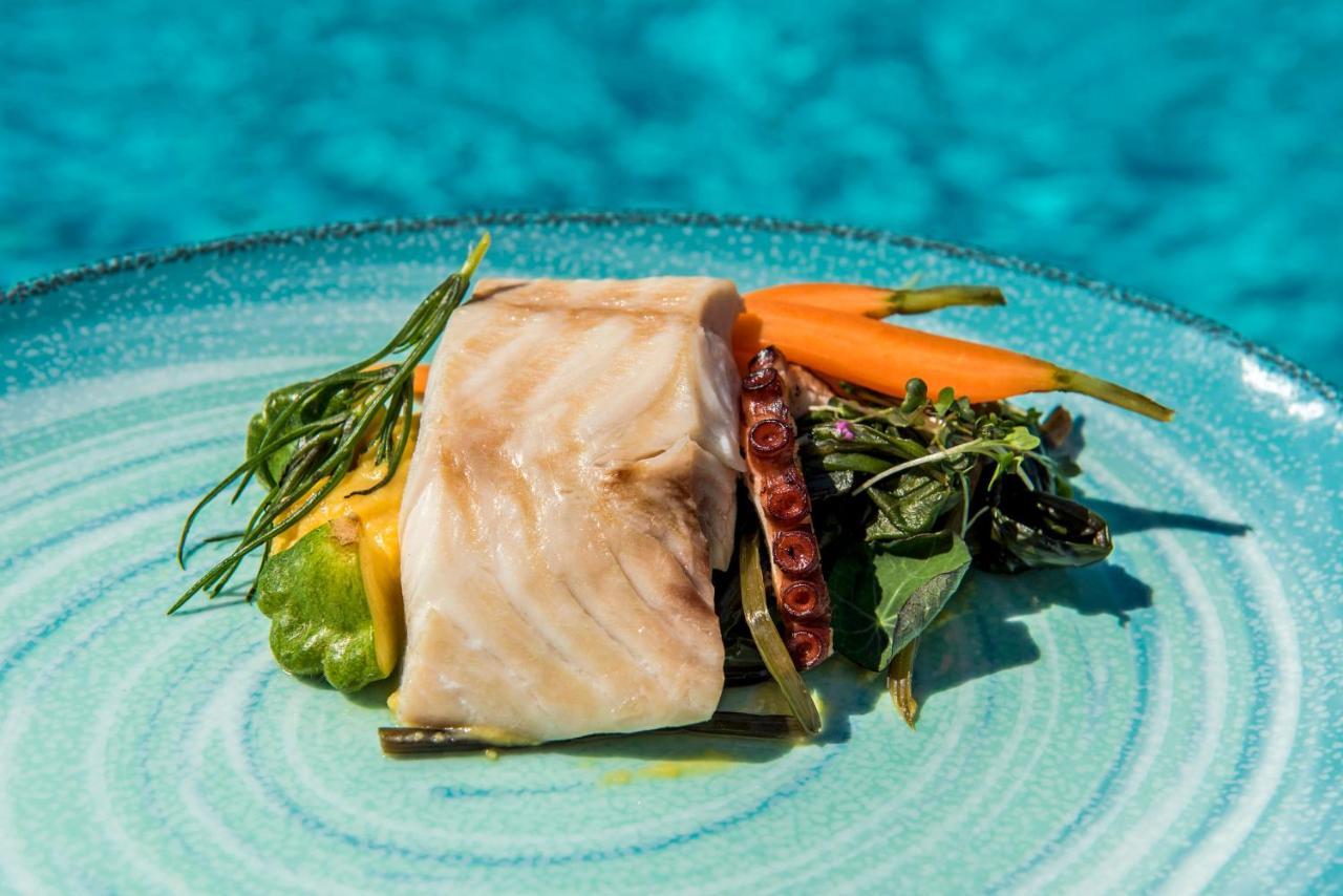 Mitsis Grand Hotel Rhodes City Luaran gambar A prepared fillet of halibut